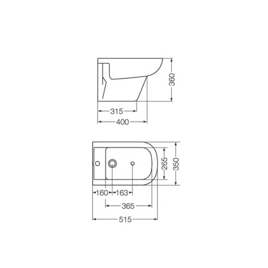 Bidet Bari Suspendido Bidet Bari Suspendido