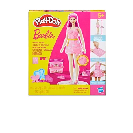 Kit De Manualidades Play Doh Barbie Diseña Su Ropa Ub 001