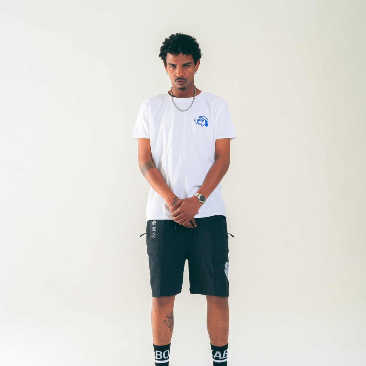 Short - Caligrafia Negro 