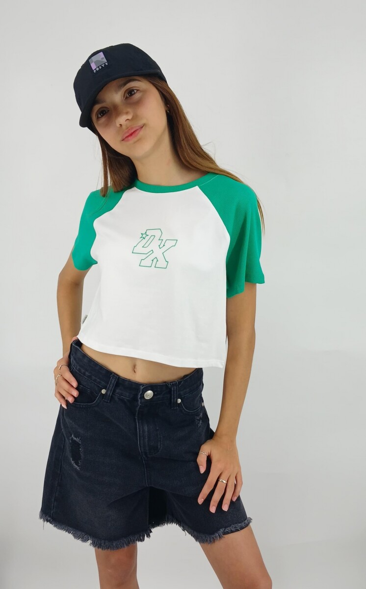 T-SHIRT DIXIE FAY - BLA VERDE 