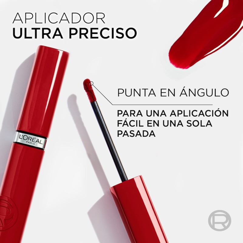 Labial Líquido L'oreal Paris Laque Resistance Café Parisien Labial Líquido L'oreal Paris Laque Resistance Café Parisien