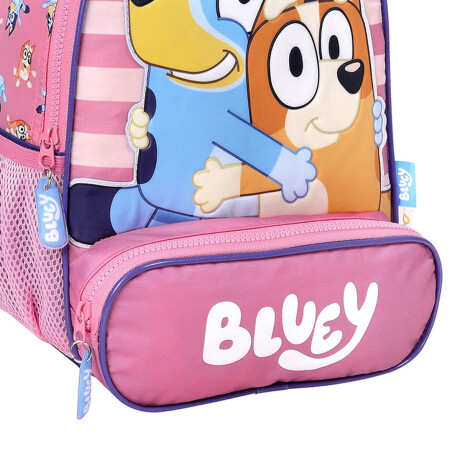 Mochila Infantil Bluey 30cm Estampa Original Escolar Rosa2