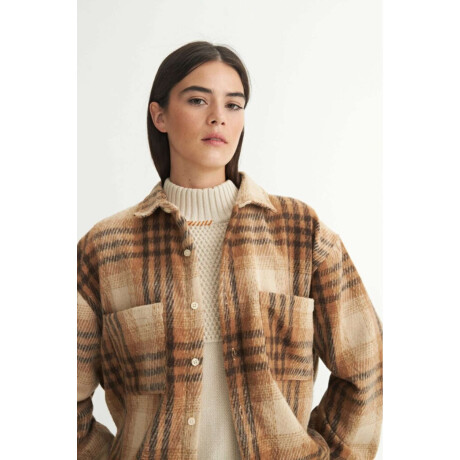 Sobrecamisa Astrid Tostado