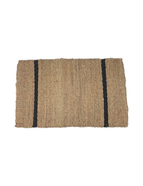 ALFOMBRA RECT. LINEAS SEAGRASS 80X50CM BICOLOR ALFOMBRA RECT. LINEAS SEAGRASS 80X50CM BICOLOR