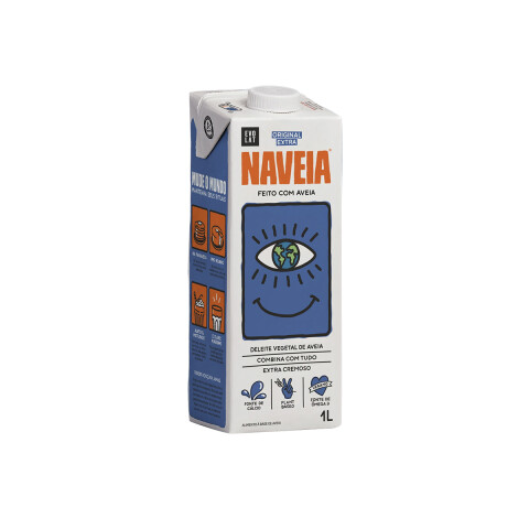 Leche vegetal original extra fibra 1lt Naveia Naveia Original Extra Crema 1l