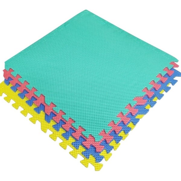 Alfombra Piso Encastrable Goma Eva Baldosas 60 X 60 Cm X 4 Alfombra Piso Encastrable Goma Eva Baldosas 60 X 60 Cm X 4