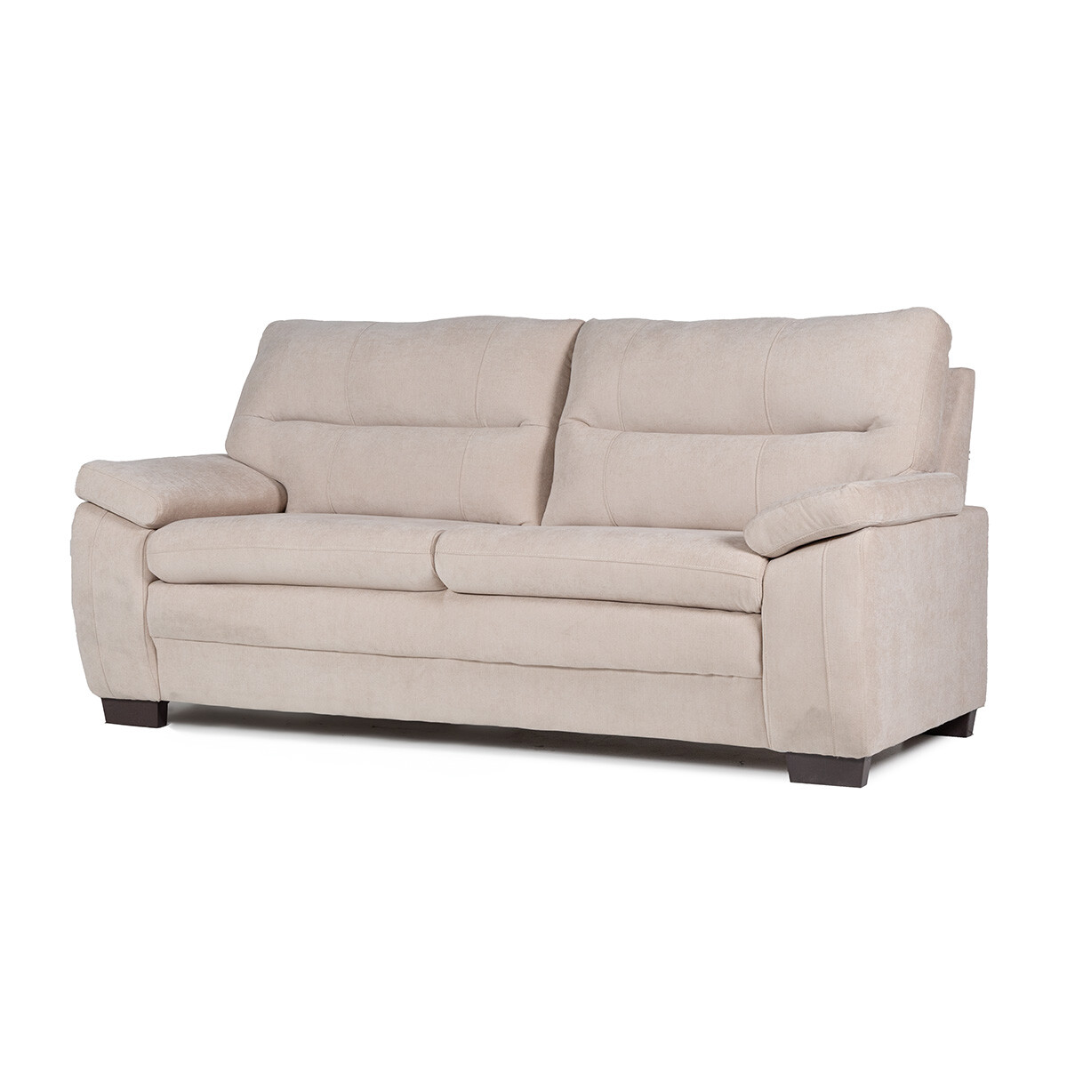 Sofá Adria (Outlet) - Tela Microfibra - 3 cuerpos - 12072 (Beige) 