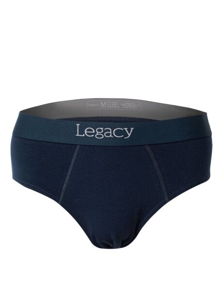Slip Algodón Azul