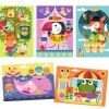 DJ0004 Tarjetas Para Rascar Y Descubrir X5 Un. 21x28 Cm Djeco - Animales