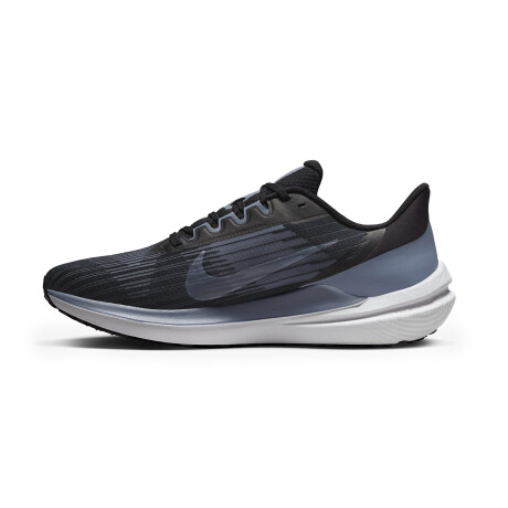 NIKE AIR WINFLO 9 Black & Lila