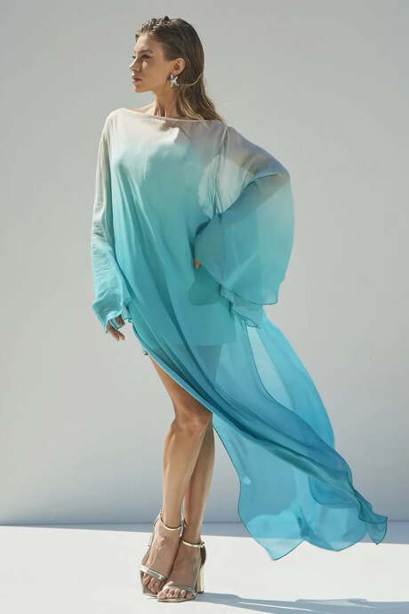 Vestido Loren Verde Agua