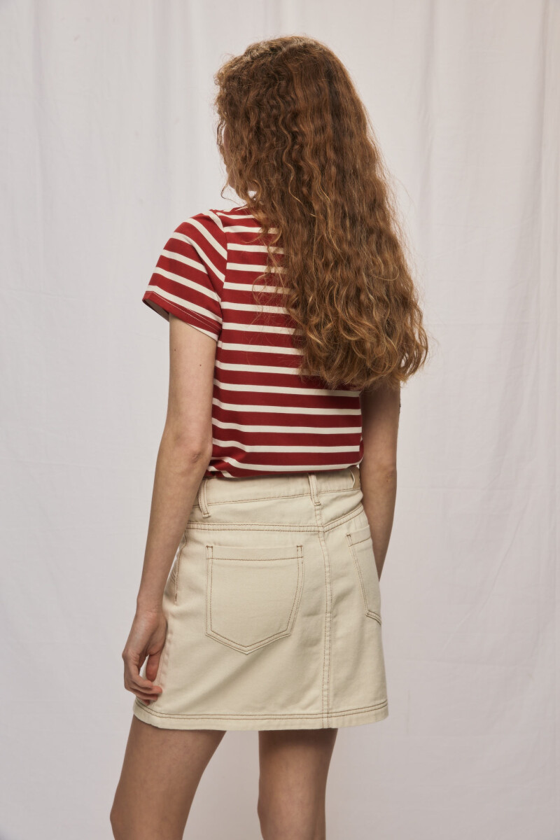 FALDA PRITA Beige