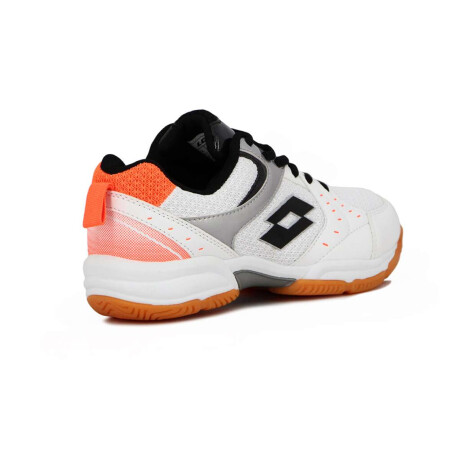 Lotto Champion Mujer Indoor/Paddle/Volley Blanco-Naranja