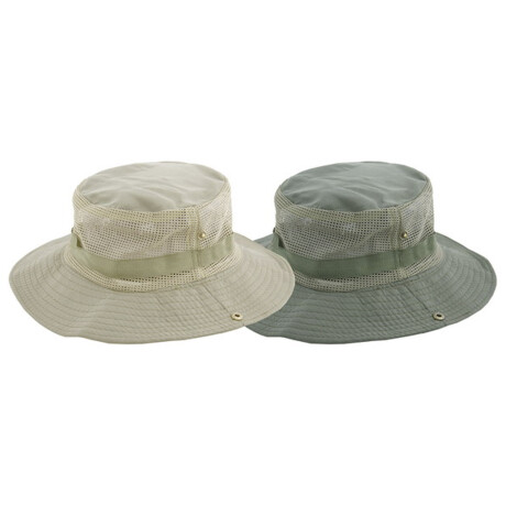 Sombrero Explorador en Poliéster y Algodón Arye Verde
