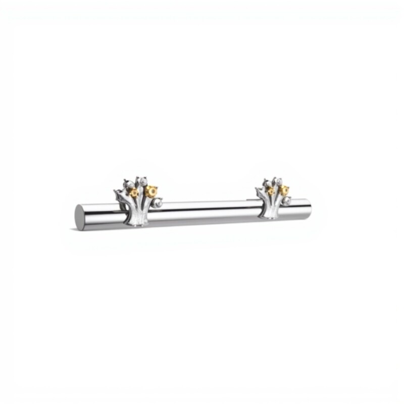 Caravanas Arbol Plata- Plata 925- Sin Piedra- CA4109 sinpiedra