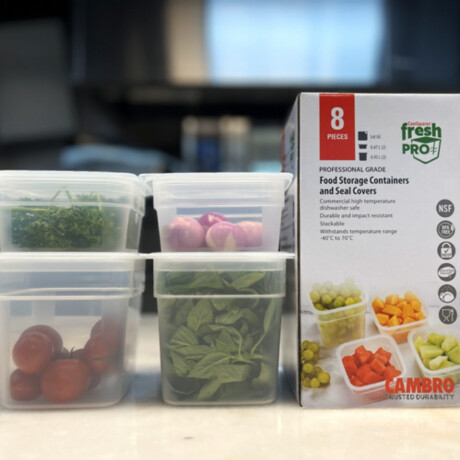 Recipientes con Tapa Set 4 Unidades de Polipropileno Recipientes con Tapa Set 4 Unidades de Polipropileno