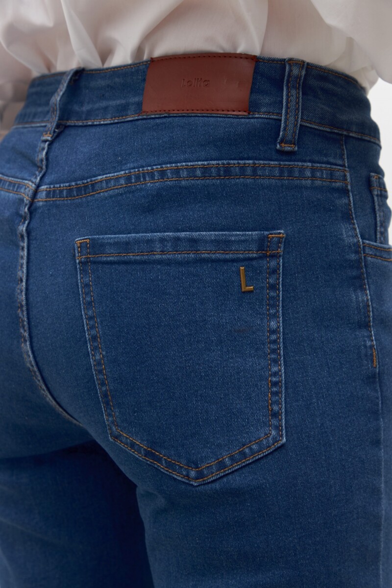 Jean recto Ana jean medio