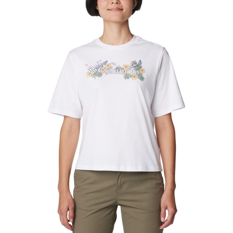 Remera North Cascades Relaxed T Mujer WHITE EPICAMP