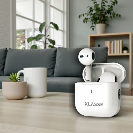 Auriculares Inalambricos In-ear Klasse | Color blanco Auriculares Inalambricos In-ear Klasse | Color blanco