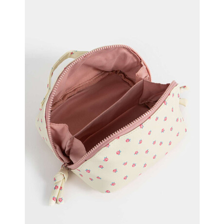 Portacosméticos Flores Estampado Flores