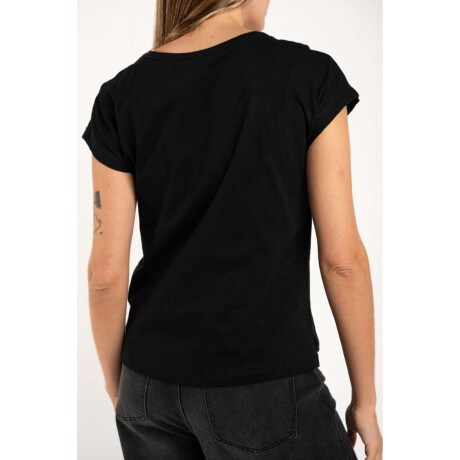 Remera Algod0n Falame Negro