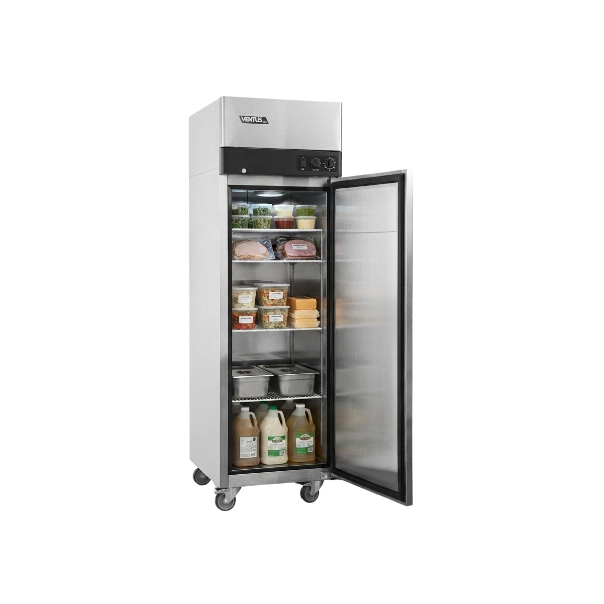 Heladera Vertical 1 Puerta 370 Litros 