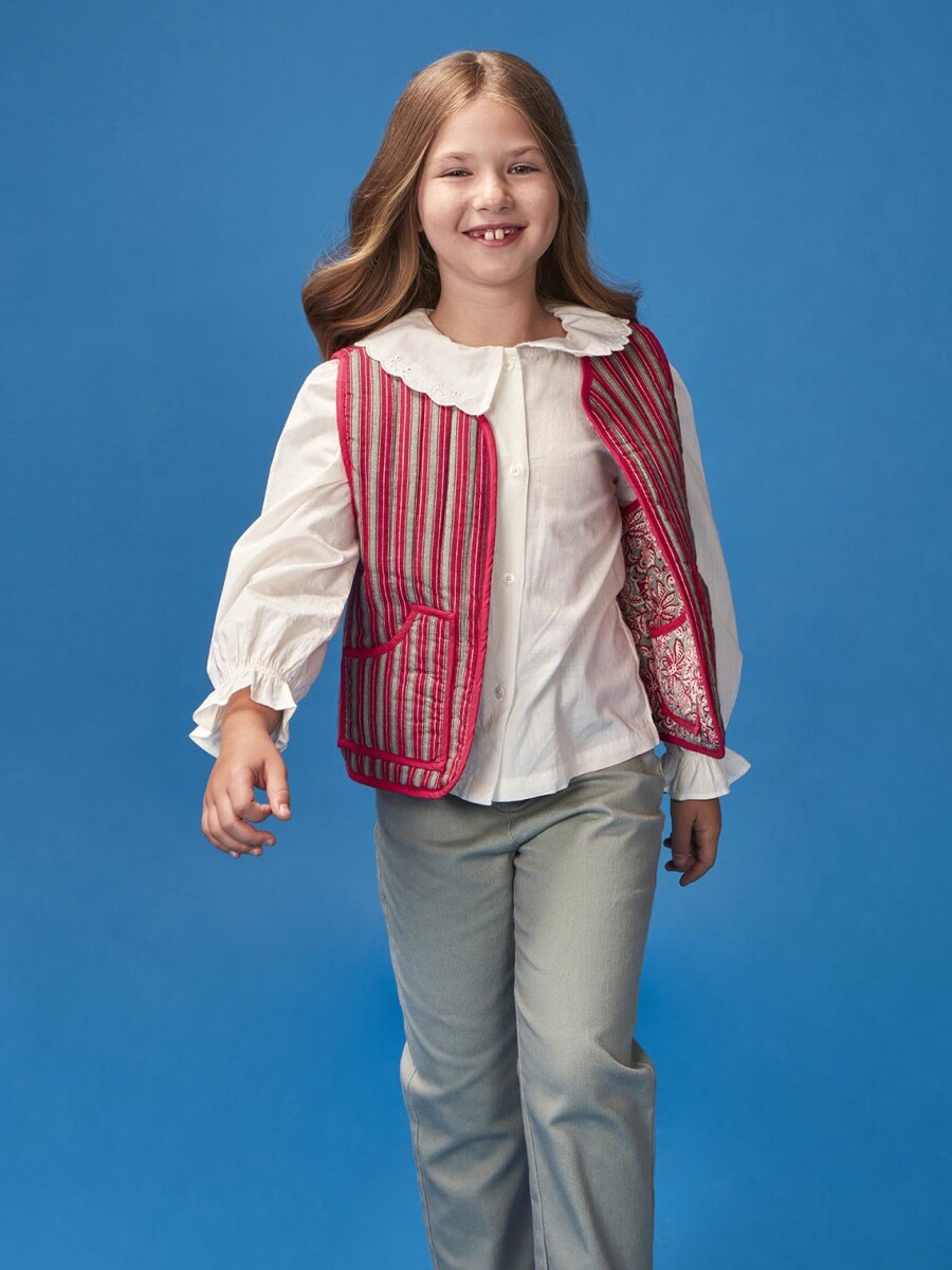 Chaleco Reversible Ac Verde Oscuro