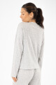 Remera rib grueso gris Gris