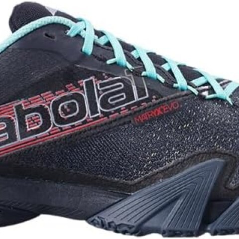 Babolat Calzados Padel Masculino Jet_Premura_2_Lebron Black/Fiesta_Red 0