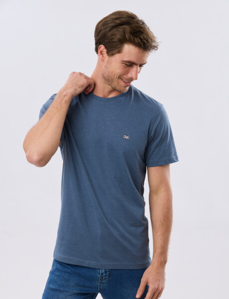 REMERA BÁSICA DE ALGODÓN Piedra
