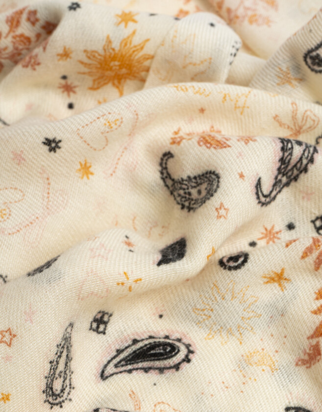 Pashminas Pashminas - Blanco Crudo