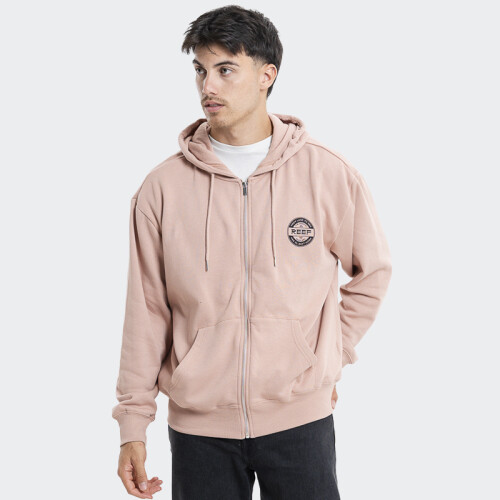 Campera Reef Zipper Beige
