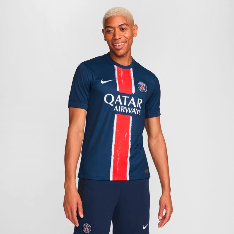 Camiseta Paris Saint-Germain 2024/25 Stadium Home de Hombre Azul