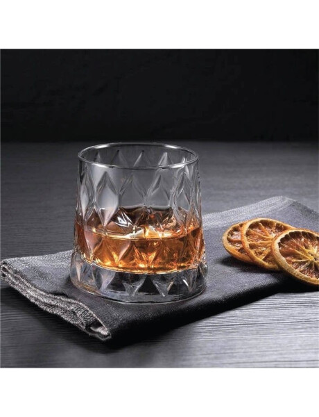 SET 4 VASO WHISKY 440CC LEAFY PASABAHCE SET 4 VASO WHISKY 440CC LEAFY PASABAHCE