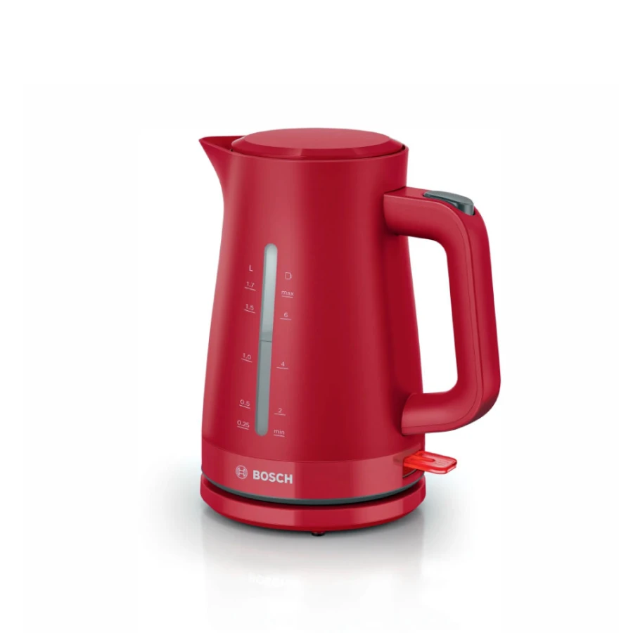 Hervidor de Agua Rojo BOSCH TWK3M124 Hervidor de Agua Rojo BOSCH TWK3M124