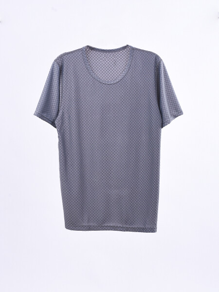 REMERA FITNESS GRIS OSCURO