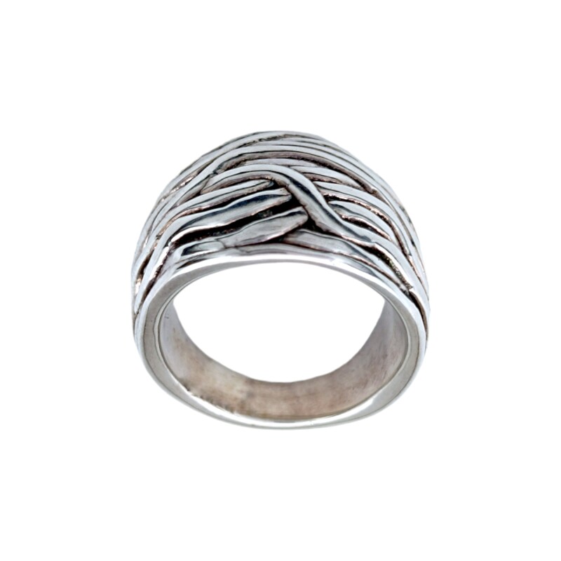 Anillo Entrelazado-Plata 925 Inflada-Sin Piedra-AN3016 sinpiedra