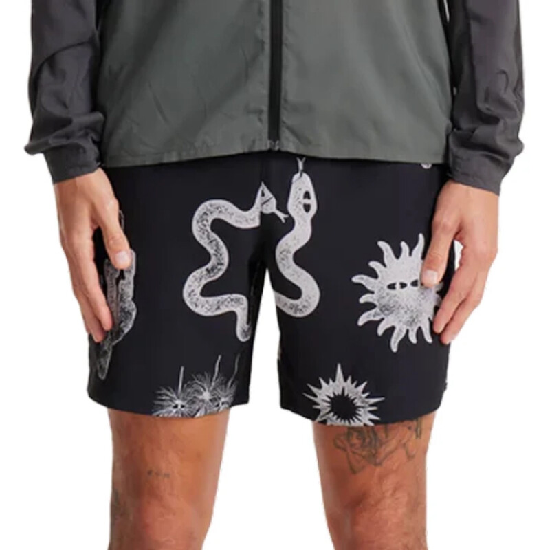 Bermuda Roark Serrano 7" - Negro Bermuda Roark Serrano 7" - Negro