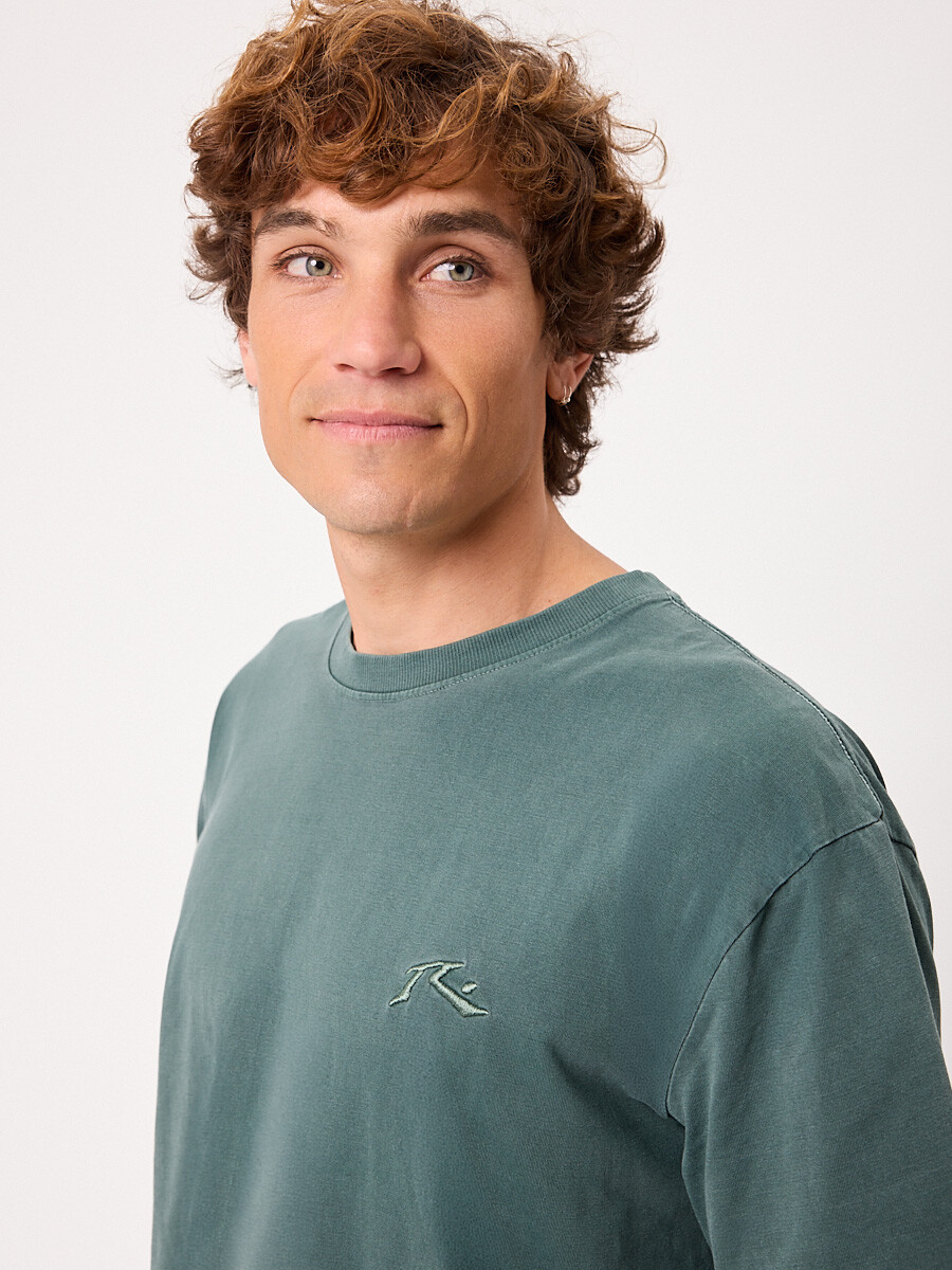 T-SHIRT CUNYT RUSTY - Gris Oscuro 