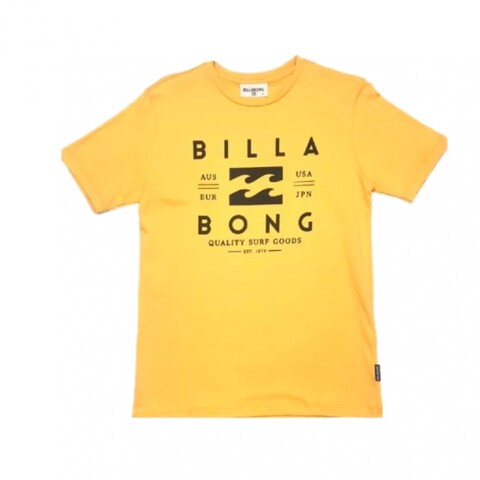 REMERA BILLABONG WARLOCK TEE Yellow