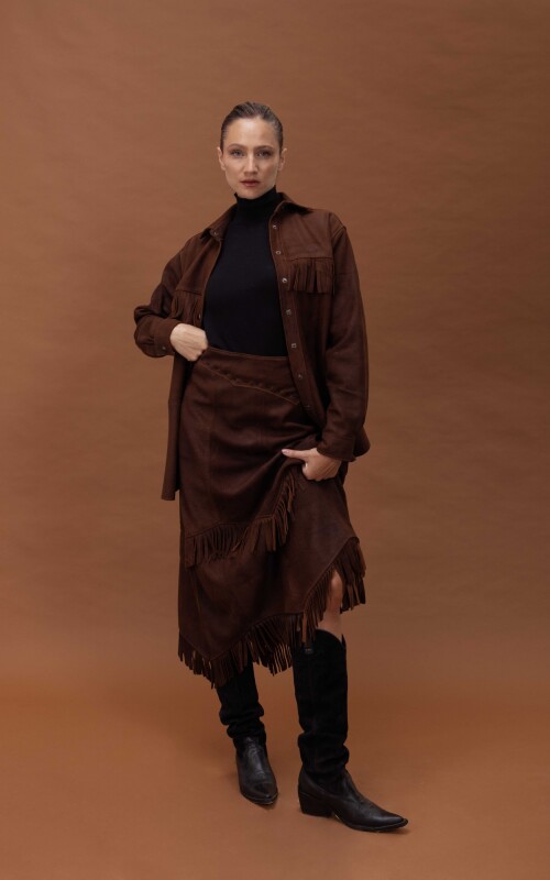 VITTO FW26 POLLERA OXIDO