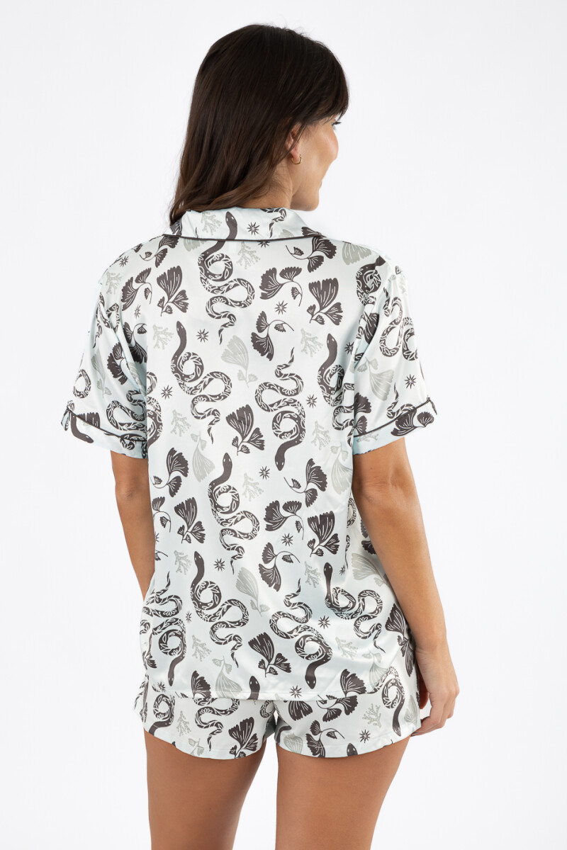 Pijama snake Gris