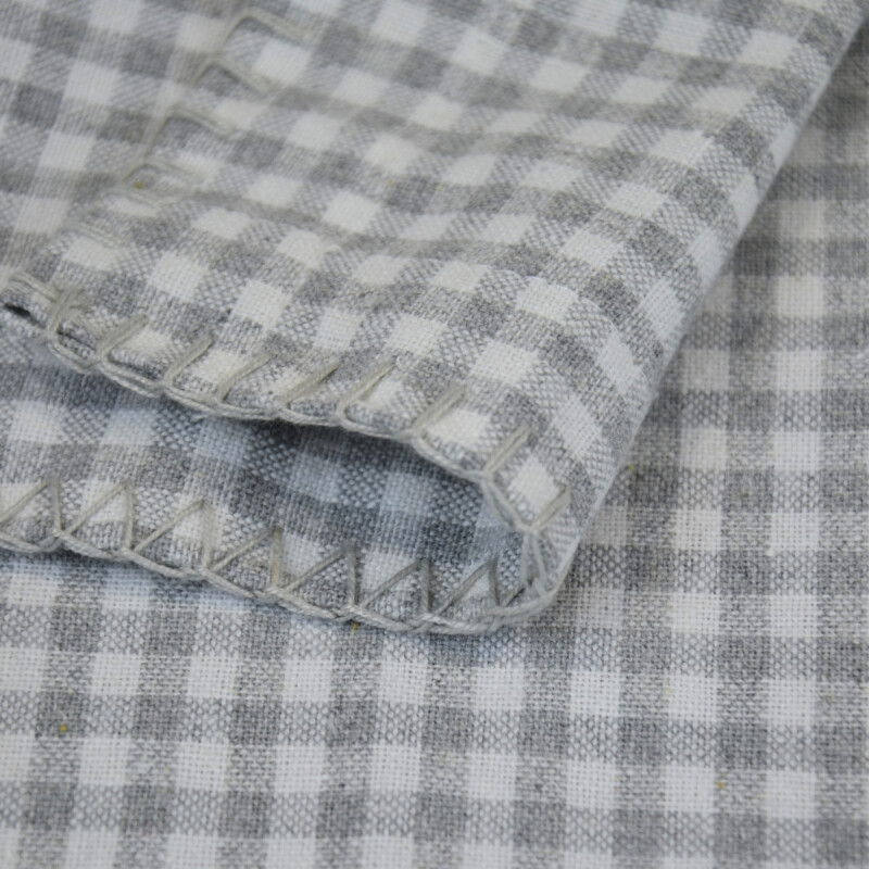 Individual algodón 35cm x45cm CUADRADO GRIS