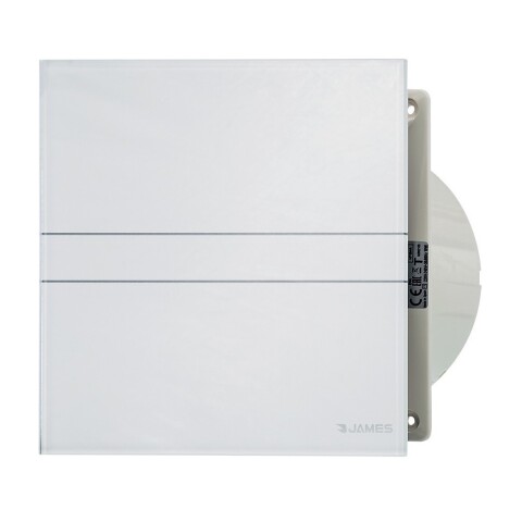 Extractor James De Baño Frente De Vidrio Ej 200vt Color Blanco Extractor James De Baño Frente De Vidrio Ej 200vt Color Blanco