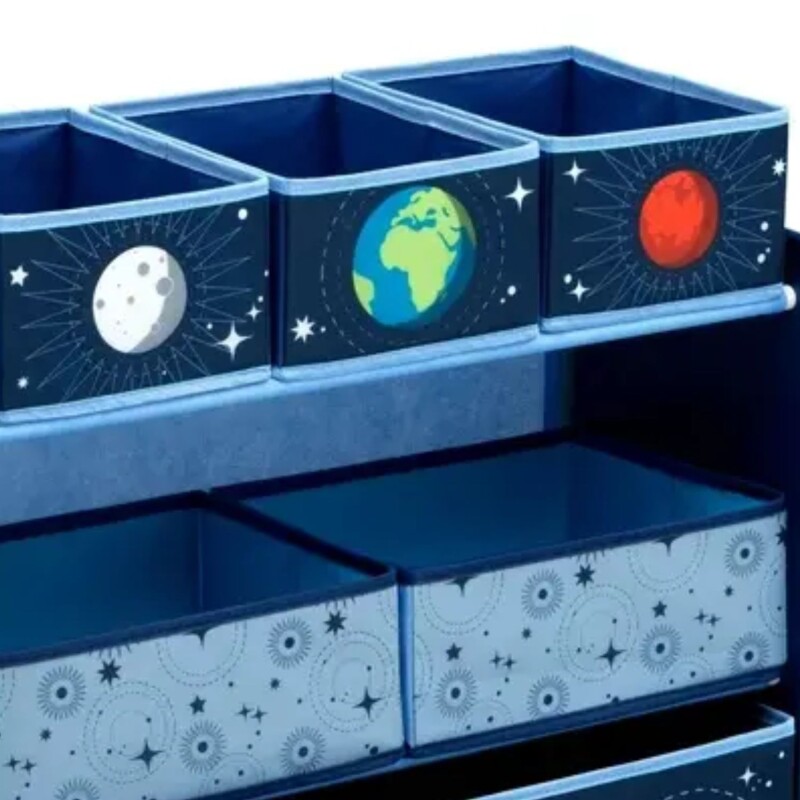 Organizador Infantil Disney C/6 compartimentos Sistema Solar