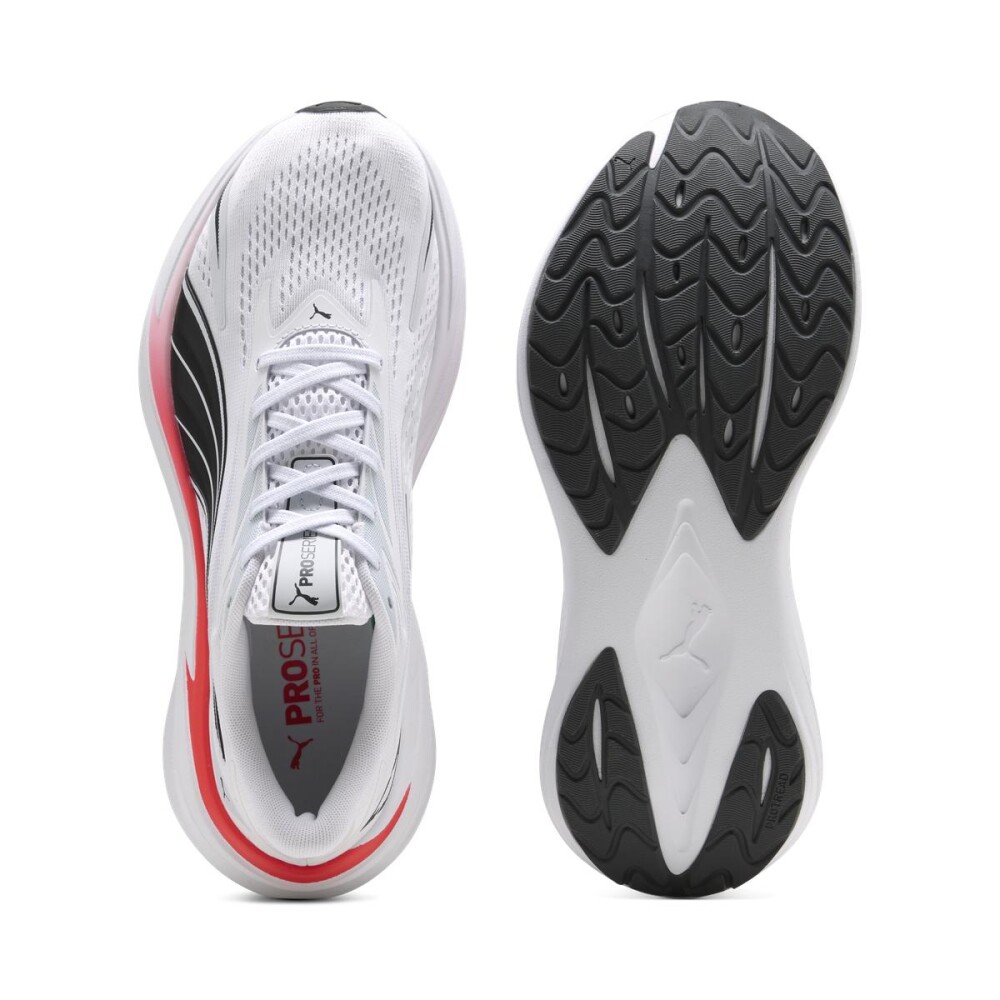 Zapatillas Running Maxima Pro Hombre White/ultra Red/black/silver Mist