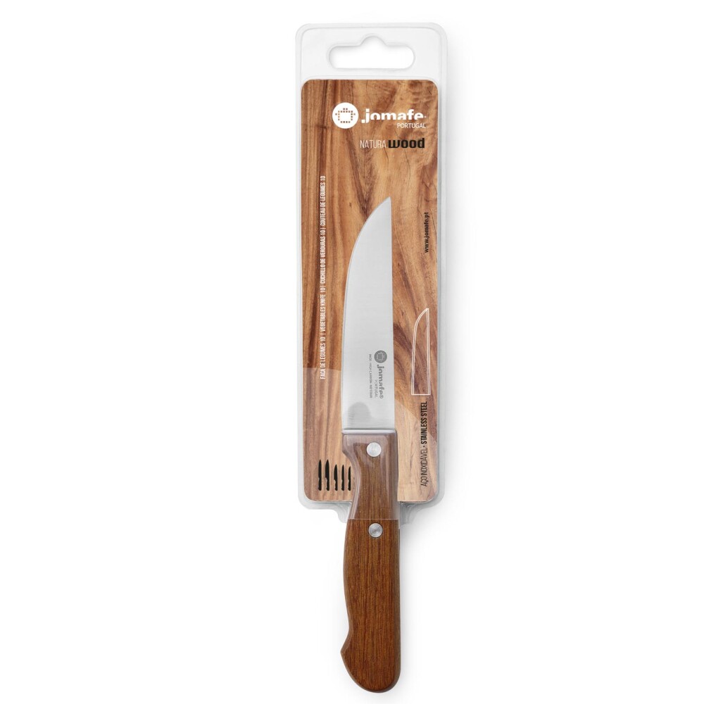 CUCHILLO MADERA ACERO-INOXIDABLE-Y-MADERA NATURAL-BEIGE JOMAFE