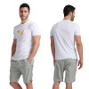 Remera Deportiva Unisex Arena Gold Short Sleeve Tee Blanco