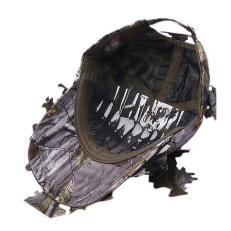 Gorro de camuflaje 3D Realtree Gris