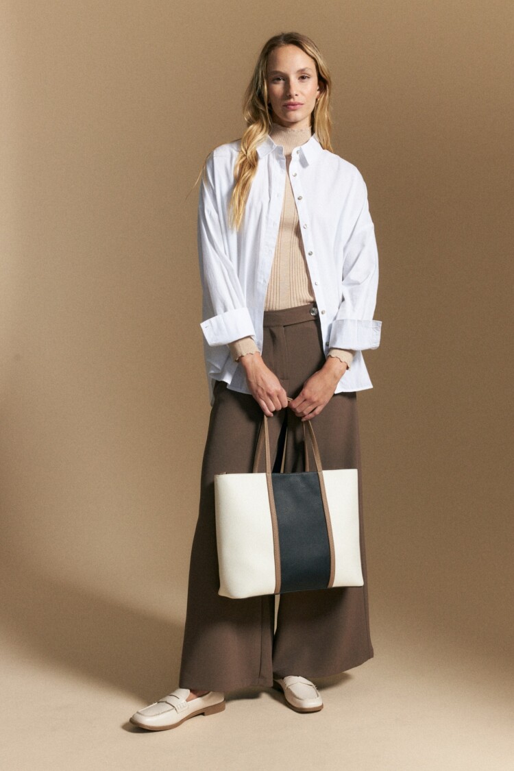 POLERA MARCH Beige Melange